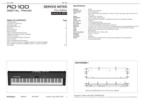 Thumbnail Roland rd100 rd-100 rd 100 complete service manual