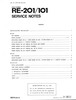 Thumbnail Roland re201 re-201 re101 re-101 re complete service manual