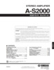 Thumbnail Yamaha a-s2000 as2000 as-2000 complete service manual