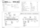Thumbnail Roland u20 u-20 complete service manual