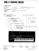Thumbnail Roland vk1 vk-1 complete service manual