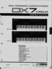 Thumbnail Yamaha dx7 dx-7 2fd iifd ii-fd II-fd complete service manual Thumbnail Yamaha dx7 dx-7 2fd iifd ii-fd II-fd complete service manual