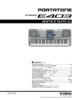 Thumbnail Yamaha psr-e403 psre403 psr 403 service manual complete
