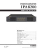 Thumbnail Yamaha ipa8200 ipa ipa-8200 complete service manual Thumbnail Yamaha ipa8200 ipa ipa-8200 complete service manual