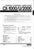 Thumbnail Yamaha cx1000 cx-1000 cx2000 cx-2000 u service manual