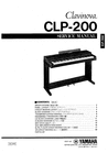 Thumbnail Yamaha clp200 clp-200 complete service manual