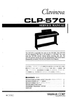 Thumbnail Yamaha clp-570 clp570 complete service manual