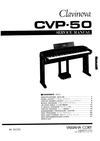 Thumbnail Yamaha cvp50 cvp-50 digital piano complete service manual