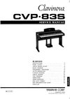 Thumbnail Yamaha cvp83s cvp-83s cvp83 cvp-83 service manual