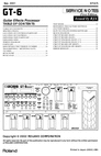 Thumbnail Roland gt6 gt-6 boss bossgt6 complete service repair manual