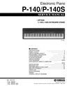 Thumbnail Yamaha p-140 p140 digital piano complete service manual