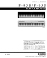 Thumbnail Yamaha p-95 p95 service manual digital piano