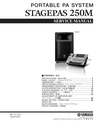 Thumbnail  Yamaha stagepas250m stagepas 250m complete service manual