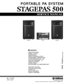 Thumbnail Yamaha stagepas 500 stagepas500 complete service manual
