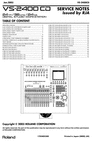 Thumbnail Roland vs2400cd vs-2400 vs-2400cd service manual