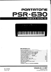 Thumbnail Yamaha psr630 psr-630 psr 630 complete service manual