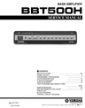 Thumbnail Yamaha bbt500h bb-t500b bb t500h service manual