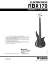 Thumbnail Yamaha rbx170 rbx-170 rbx 170 complete service manual