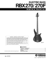 Thumbnail Yamaha rbx270 rbx-270 270f rbx complete service manual