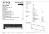 Thumbnail Roland a70 a-70 complete service manual