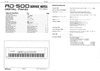 Thumbnail Roland RD500 RD-500 RD 500 complete service manual