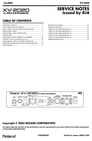 Thumbnail Roland xv2020 xv-2020 xv complete service manual 