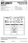 Thumbnail Roland wp-20g wp20g complete service manual