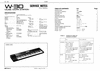 Thumbnail Roland w30 w-30 complete service manual