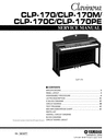 Thumbnail Yamaha clp170 clp-170 complete service manual