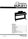 Thumbnail Yamaha clp311 clp-311 complete service manual