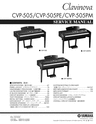 Thumbnail Yamaha cvp-505 cvp505 cvp 505 complete service manual