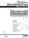 Thumbnail Yamaha dgx200 dgx-200 dgx-202 dgx202 service manual