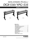 Thumbnail Yamaha dgx-530 dgx530 ypg-535 ypg535 service manual