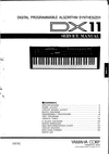 Thumbnail Yamaha dx-11 dx11 complete service manual