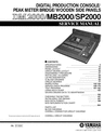 Thumbnail Yamaha dm2000 mb2000 sp2000 complete service manual