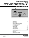 Thumbnail Yamaha dtxpress IV 4 dtx dtxpressIV service repair manual