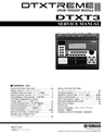 Thumbnail Yamaha dtxt3 dtxtreme III dtx service repair manual
