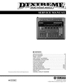 Thumbnail Yamaha dtxtreme dtx complete service repair manual