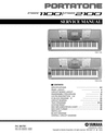 Thumbnail Yamaha psr1100 psr2100 psr-1100 psr-2100 service manual