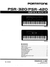 Thumbnail Yamaha psr320 psr-320 psr420 psr-420 psr service manual