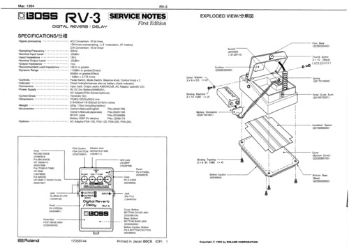 Product picture Roland rv3 rv-3 rv complete service manual