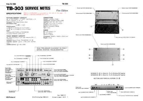Product picture Roland tb-303 tb303 complete service repair manual